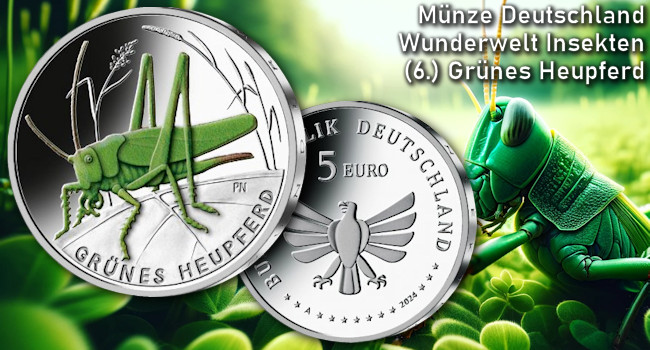 Deutschland: Wunderwelt Insekten Münzserie